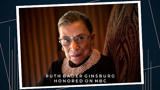 NBCU "2020 Liberty Medal Honoring Justice Ruth Bader Ginsburg"